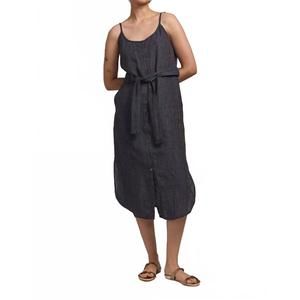 NEW M.PATMOS tatum scoop neck dress in blue multi